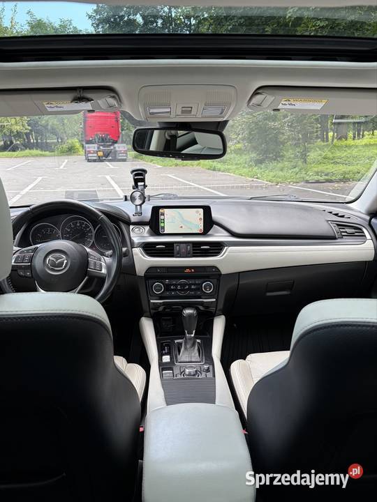Mazda 6 Grand Touring Polift Biała Perła Bose Sieradz
