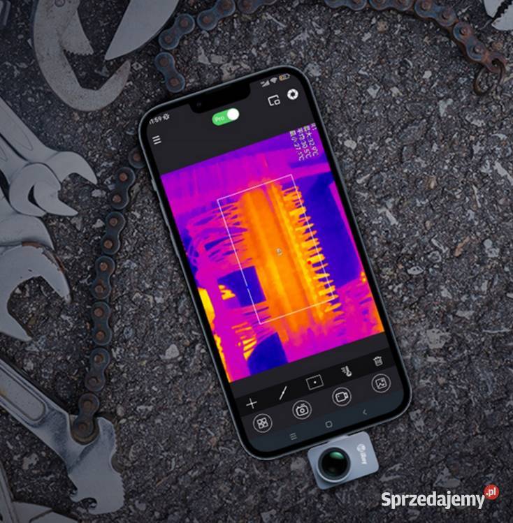 INFIRAY P2 PRO Zaawansowana Kamera Termowizyjna lubuskie Gorzów Wielkopolski sprzedam