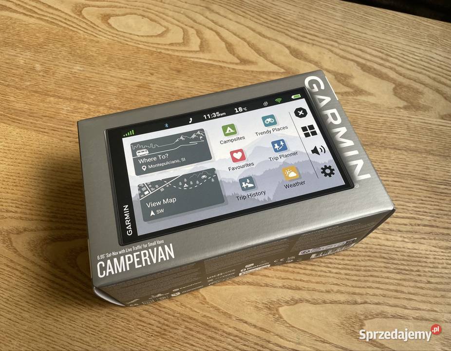 Nawigacja Garmin CamperVan MTS EU 0100266611 Toruń