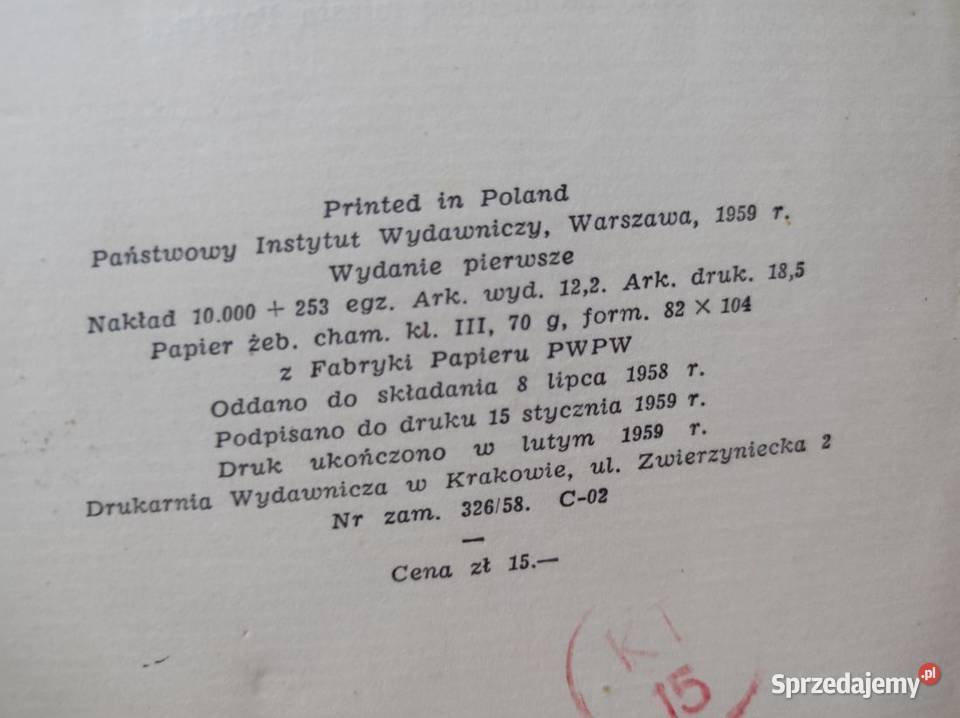 1959 Opowieść o Franciszku Villonie Francis Poradniki, albumy i reportaże Kielce