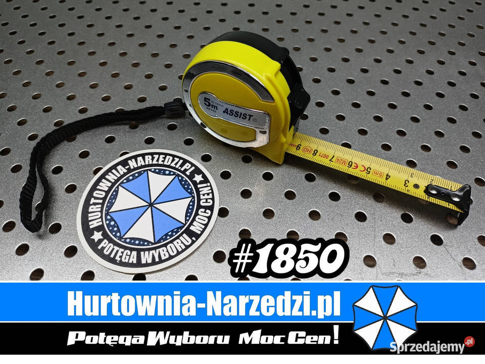 Miara zwijana 5m x 19mm GR014mm ASSIST miara 5m sprzedam