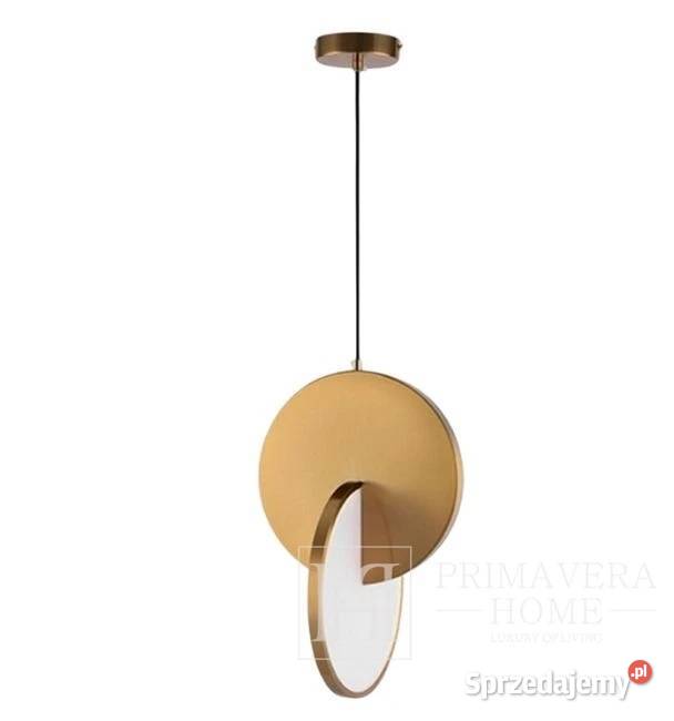 Żyrandol nowoczesny PLANET lampa wisząca złota Lampy Warszawa