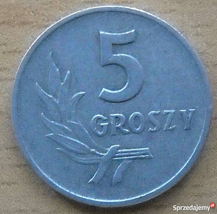 POLSKA5 GROSZY1958 rAL bzŁADNARZADKA mazowieckie Legionowo sprzedam