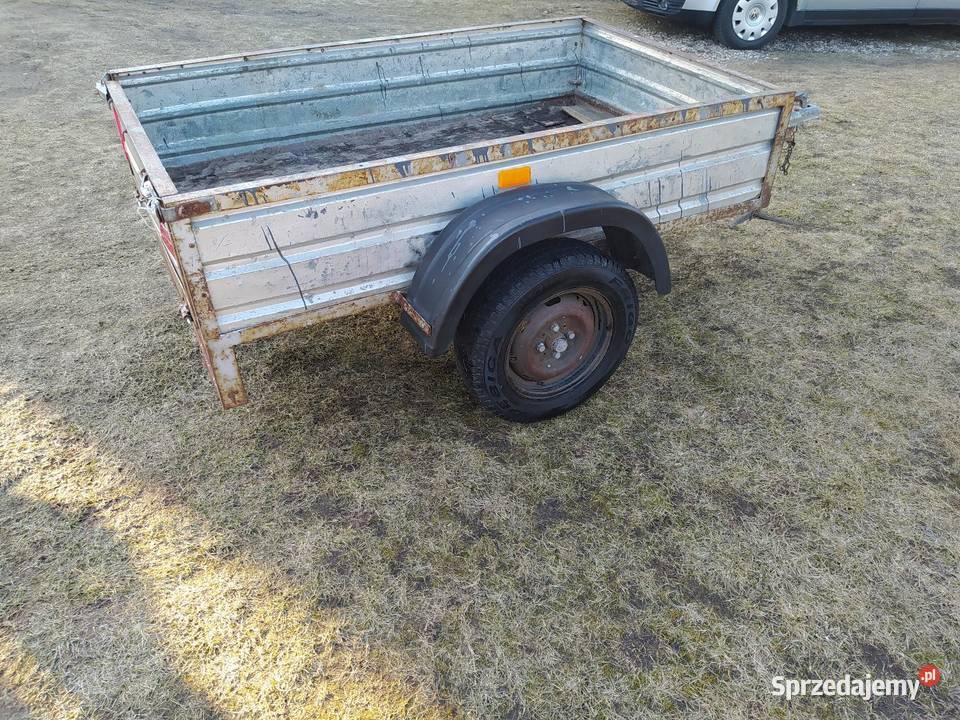 Przyczepka zarejestrowana DMC 600 Rok produkcji 2002 Krzepice sprzedam