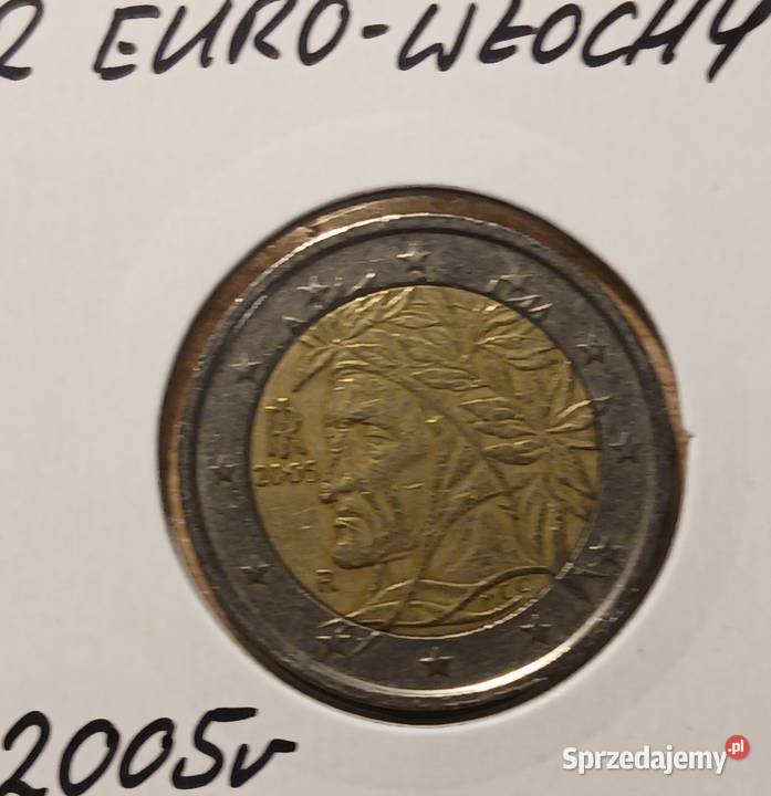 2 Euro Włochy 2005 r Konin