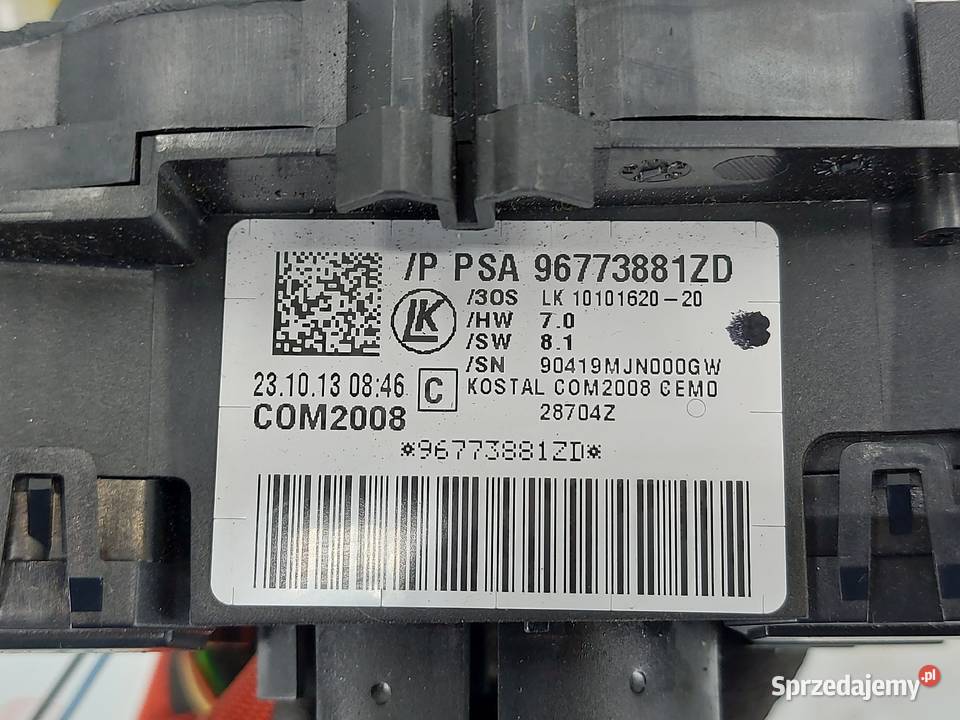 CITROEN DS3 13r przełącznik zespolony 96773881ZD osobowe