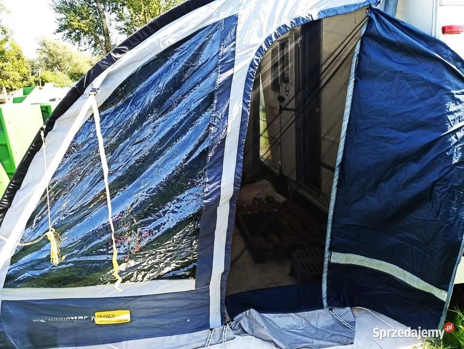Sprzedam kompletny praktycznie nowy przedsionek Namioty mazowieckie