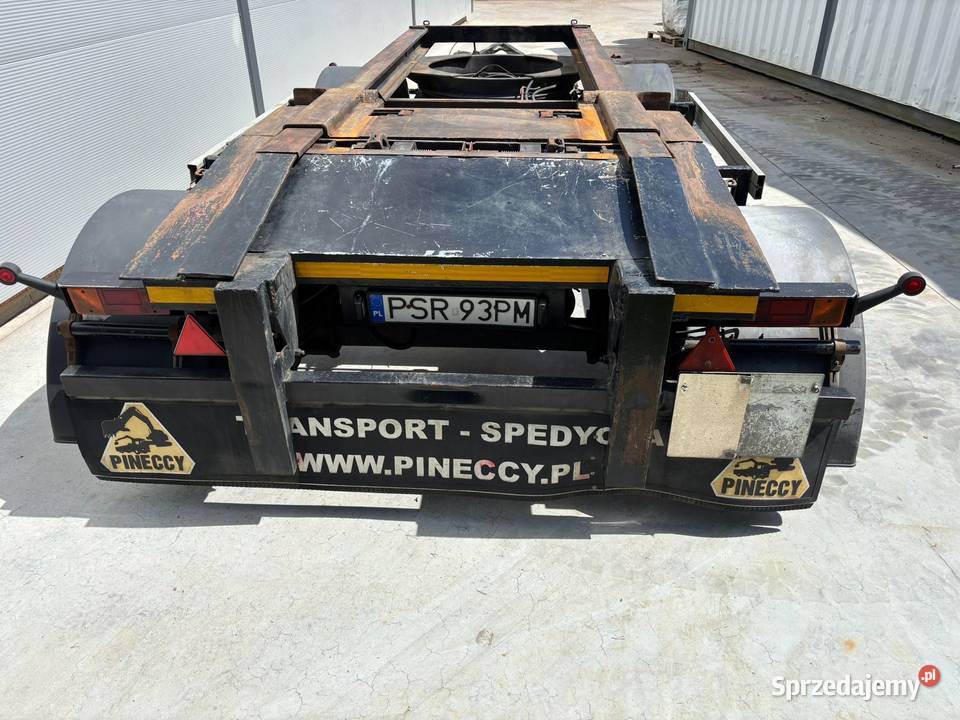 Przyczepa Huffermann hakowiec kontener Bronisław sprzedam