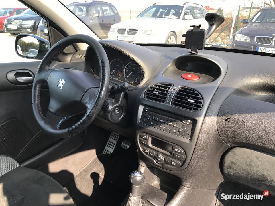 Peugeot 206 RC lakier metallic Paniówki