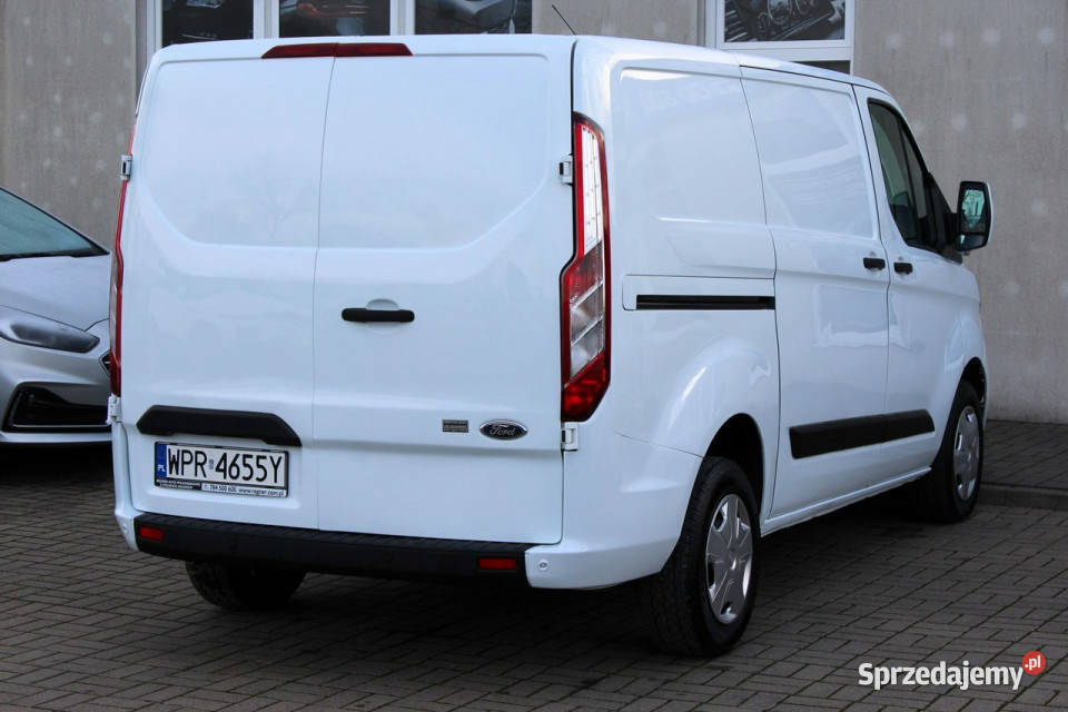 Ford Transit Custom 3osobowy FV23 130 VAT1 komputer pokładowy Sokołów sprzedam