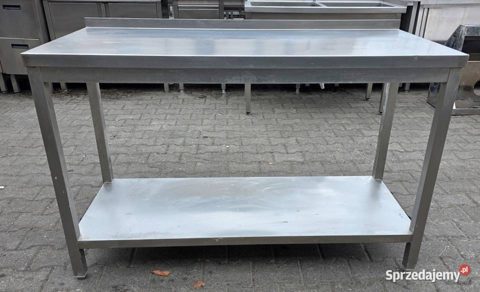 Stół Gastronomiczny z Półką 1356085 M1381 N Nowe Skalmierzyce sprzedam