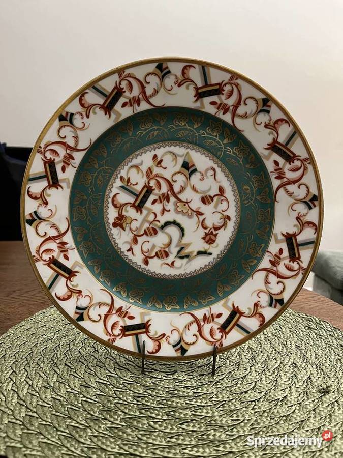 Talerz dekoracyjny Bohemia Czechosłowacja