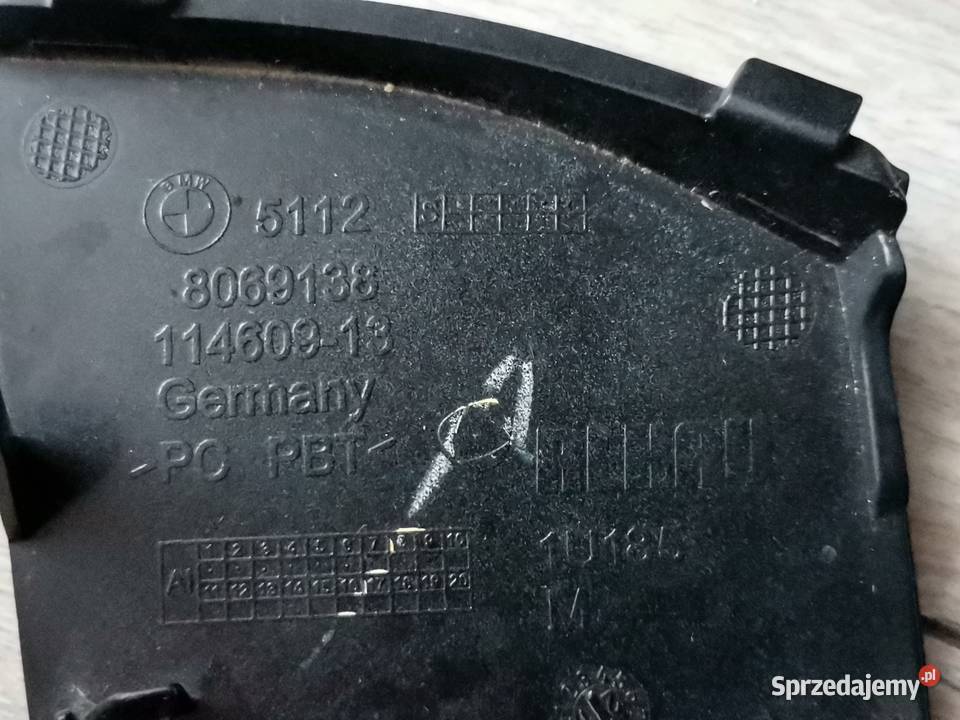 BMW X2 F39 MPAKIET ZAŚLEPKA HAKA ZDERZAKA TYŁ
