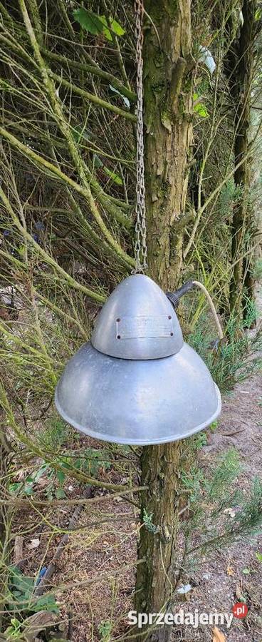 Aluminiowasygnowana lampaOryginał loft Barlinek