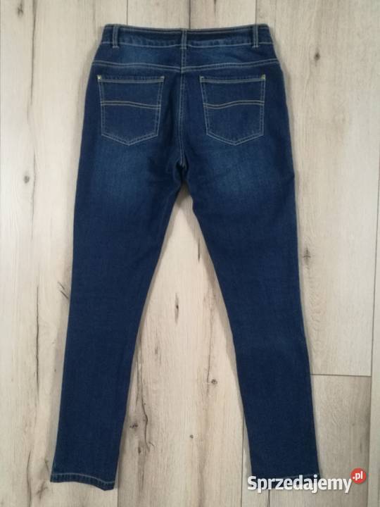 Damskie spodnie jeans EveryDay proste nogawki Spodnie Dębica