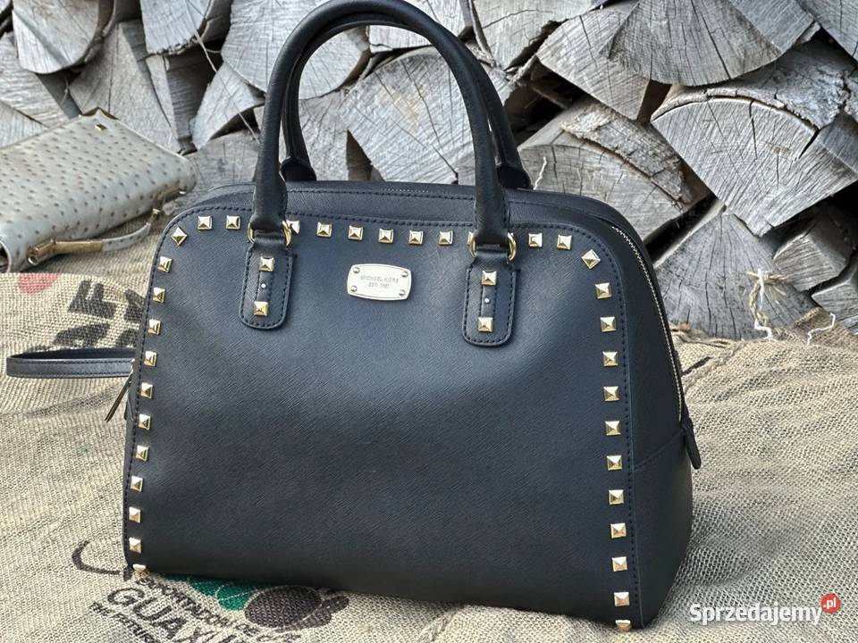 Torebka Michael Kors Stan Idealny czarny mazowieckie Warszawa
