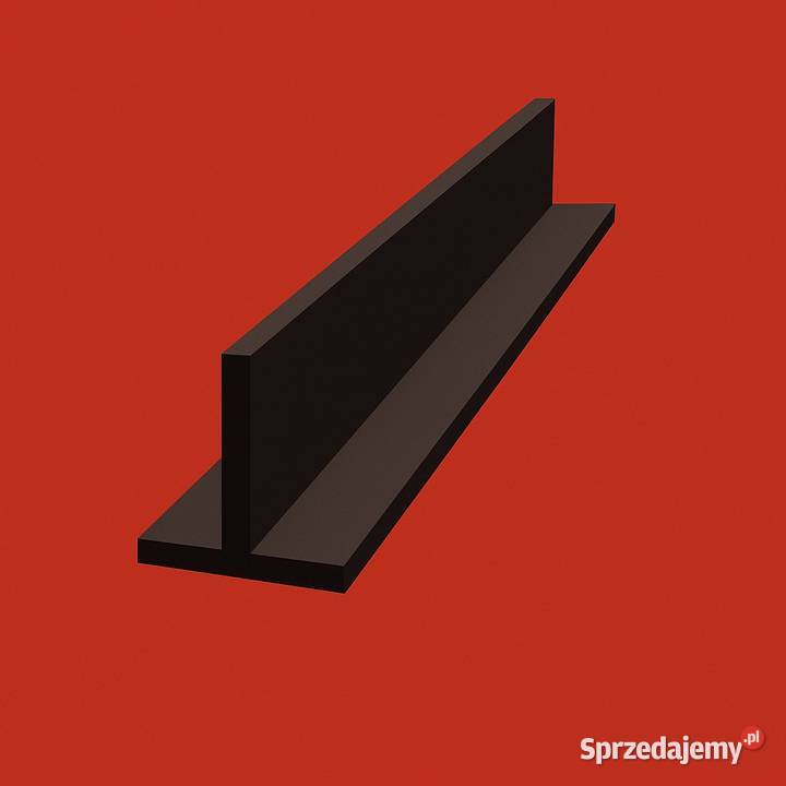 Teownik aluminiowy 4m czarny mat RAL9005 Lednica Górna