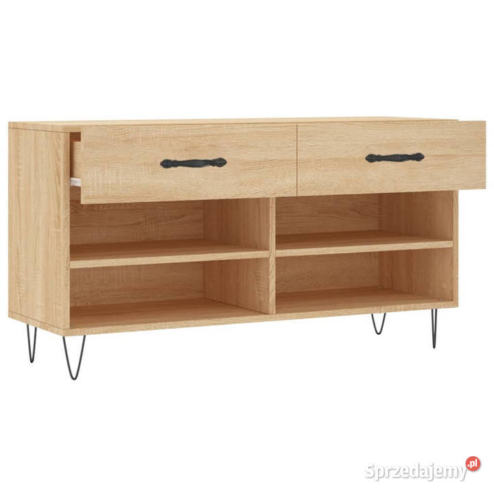 Ławka z miejscem na buty dąb sonoma 102x35x55 Warszawa sprzedam