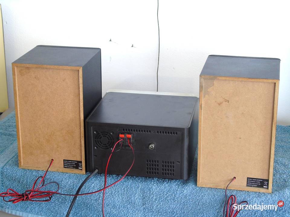 Zestaw audio Philips CD USB mp3 kolumny sprawna Jasło