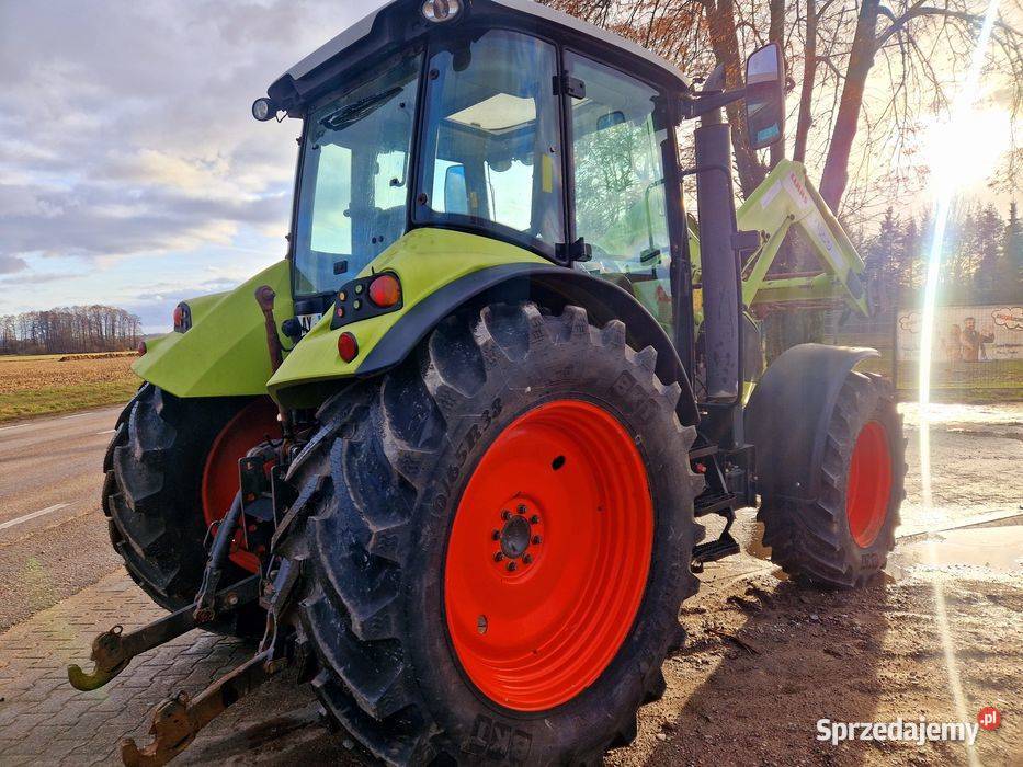 Claas Arion 420 Tur 4 nowe opony Orginał Renault podlaskie Dobrzyniewo Duże