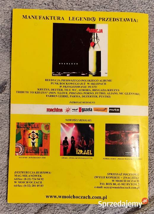 Arlezine 3 Jesieńzima 2001 Fanzine punk hardcore Kultura i Rozrywka