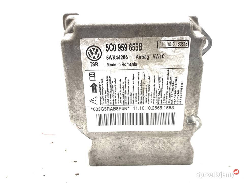 SENSOR AIRBAG VW GOLF VI 5C0959655B 0814 CZUJNIK sprzedam