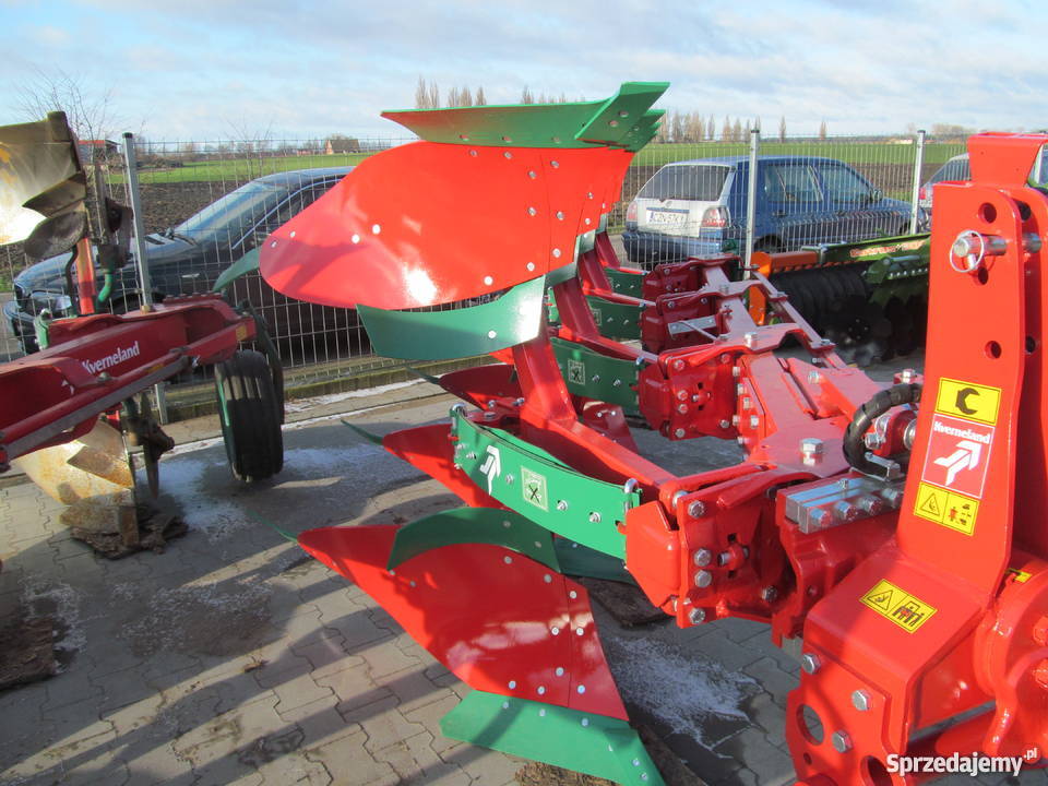 Pług Kverneland EG 100 4skibowy obrotowy Kverneland kujawsko-pomorskie Janowiec Wielkopolski
