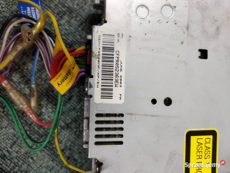 Radio samochodowe Pioneer DEHP3500MP sprzedam