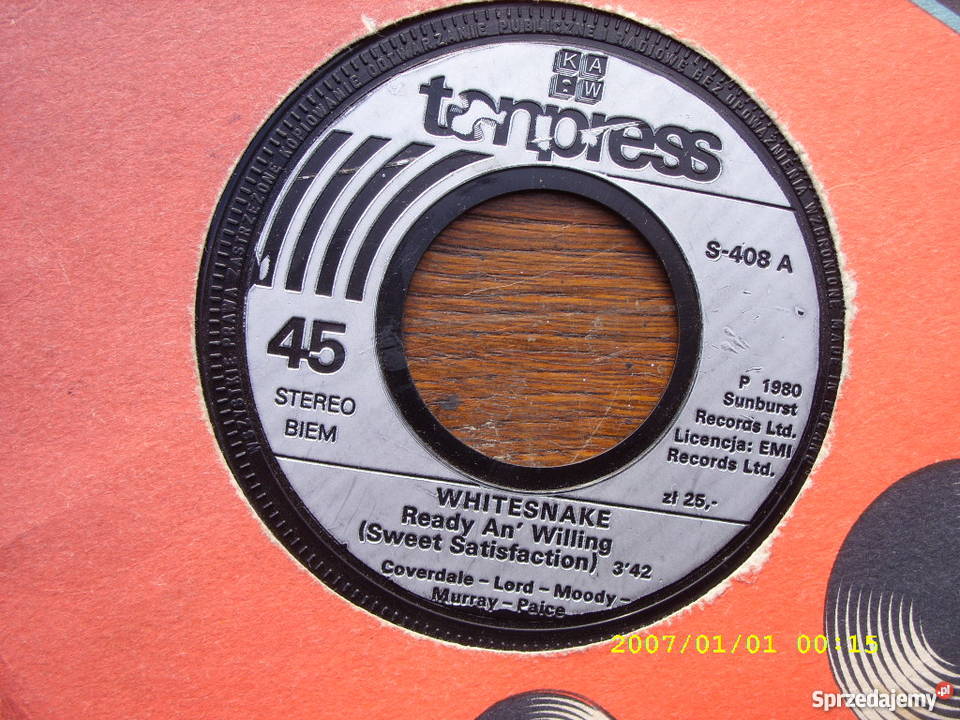 Single WHITESNAKE HOT CHOCOLATE2 sztuki płyta winylowa Wołów