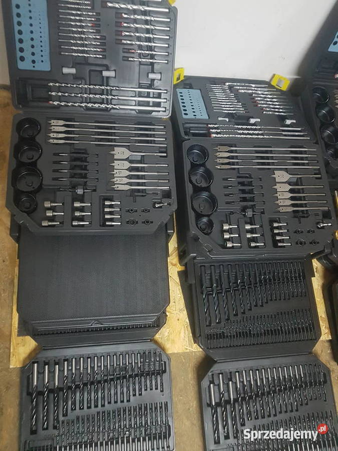 ZESTAW KOMPLET WIERTEŁ DŁUT BITÓW OTWORNIC 300 Elektryczne wielkopolskie Głogowa