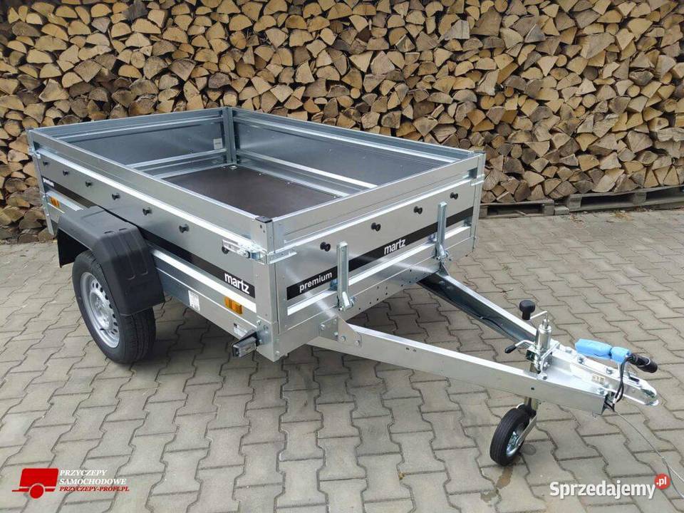 Lekka przyczepa wym 201x126x40 jednoosiowa Lublin