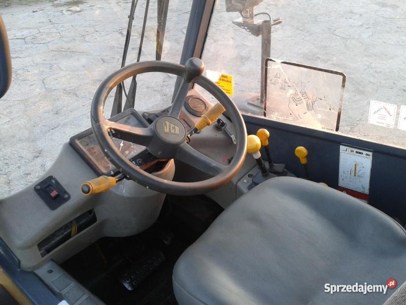 ładowarka teleskopowa JCB 520 łyżka i widły pale Motoryzacja Radziłów