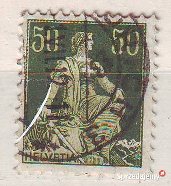 Zn Szwajcaria Mi 107 kas 1908 Gliwice