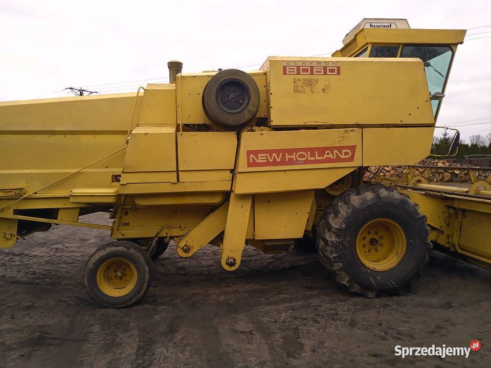 Kombajn zbożowy Holland 8060 Zbożowe łódzkie
