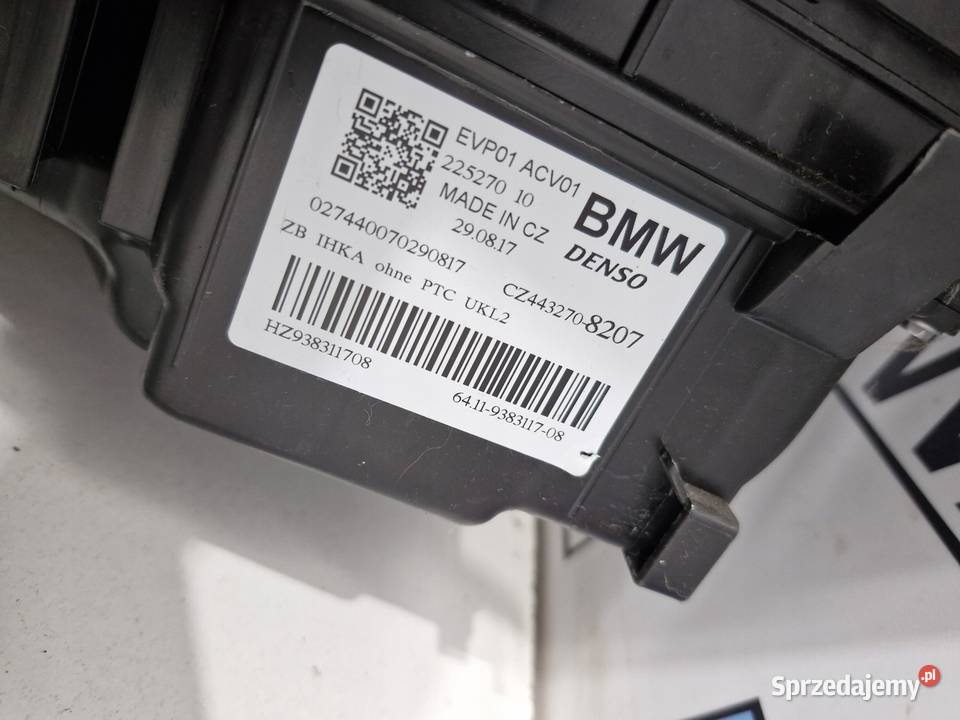 BMW X1 F48 STELAŻ NAGRZEWNICA EUROPA BENZYNA