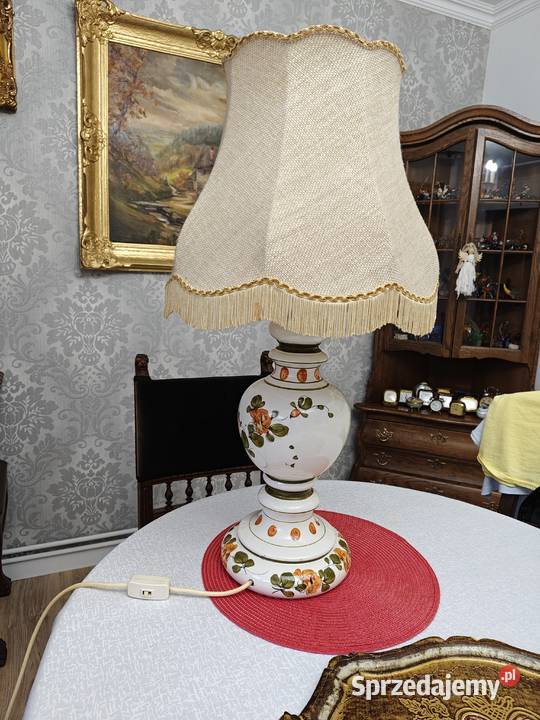 Lampka porcelanowa