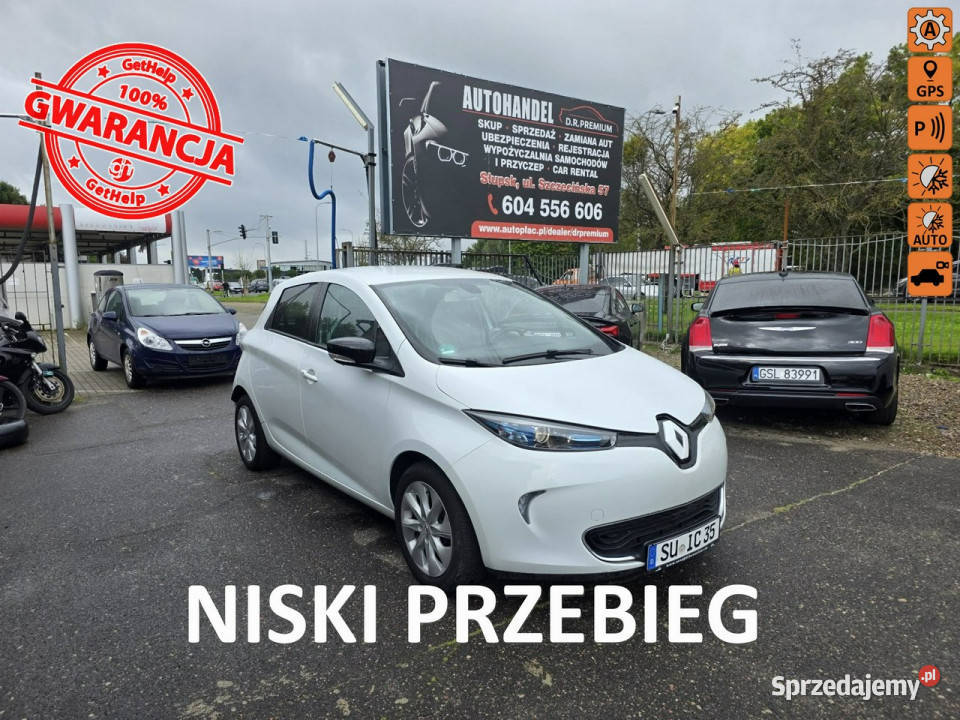 Renault Zoe Full Elektryk 58 Bluetooth Kamera Słupsk sprzedam