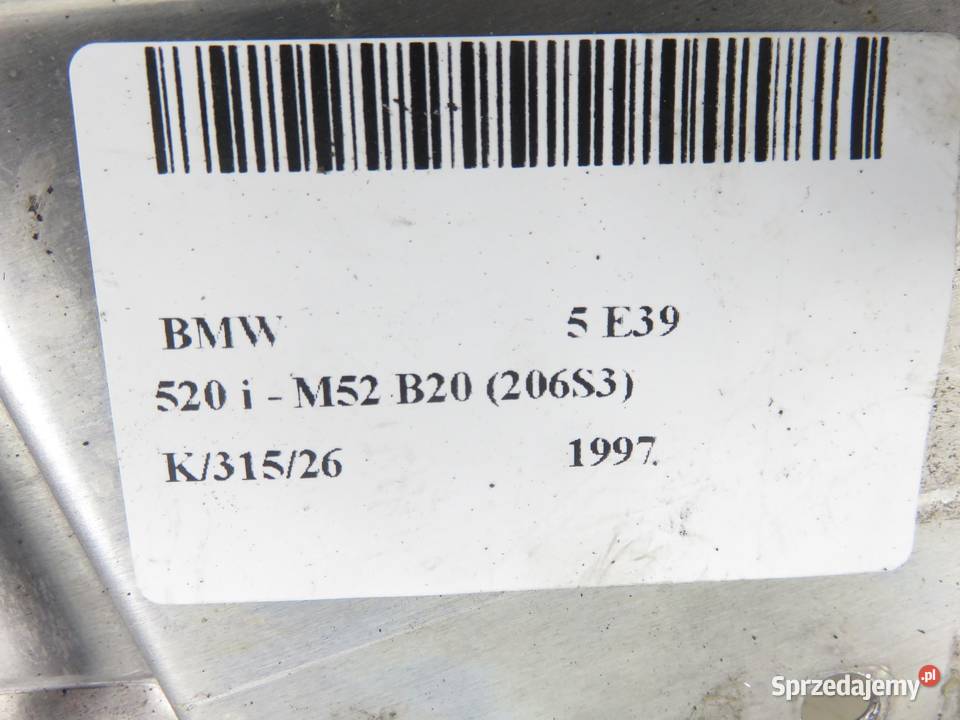 PODNOŚNIK SZYBY LEWY PRZEDNI BMW 5 E39 8159831