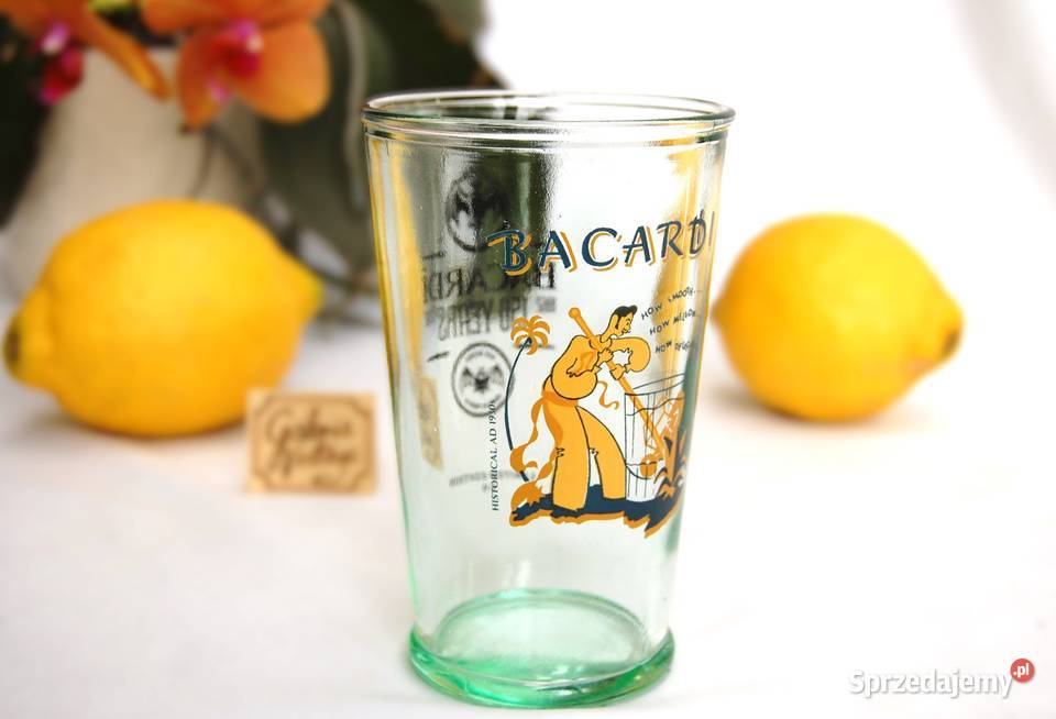 Szklanka Bacardi 150 lat 2012 limitowana 300 ml Lublin