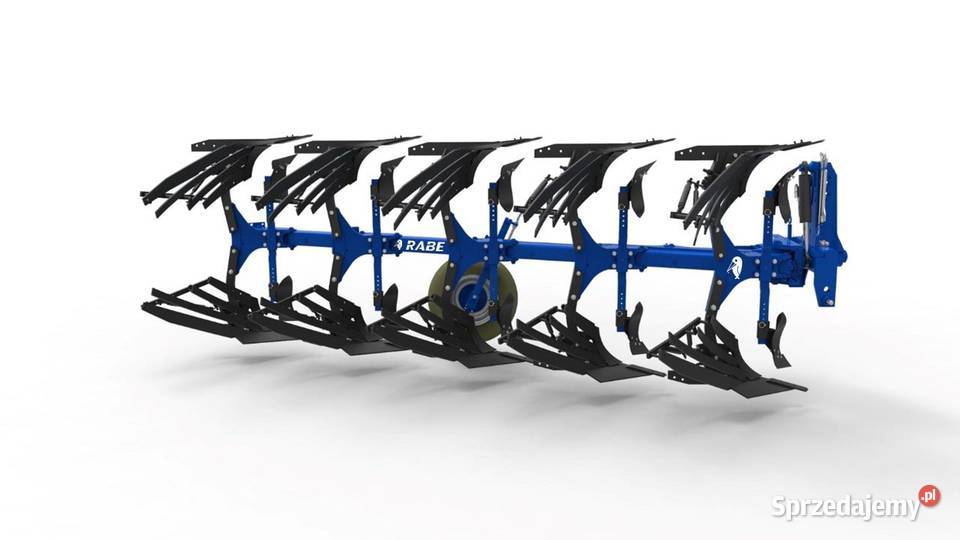 Pług obrotowy RABE niemiecki 4 skibowy obracalny Łowicz