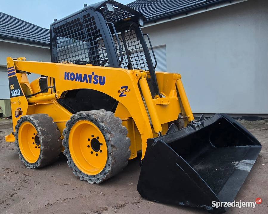 Komatsu sk1020 2011r ładowarka burtowa pod Rok produkcji 2011 mazowieckie Żerdź