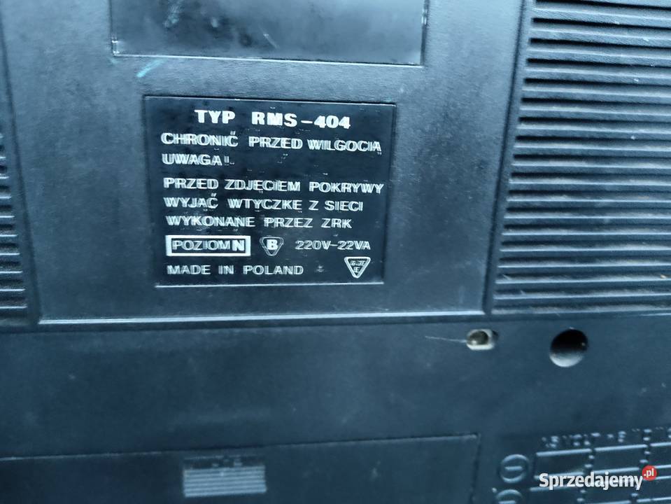 Radiomagnetofon unitry