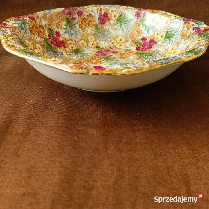Piękna misa patera ROYAL WINTON ENGLAND Porcelana i szkło