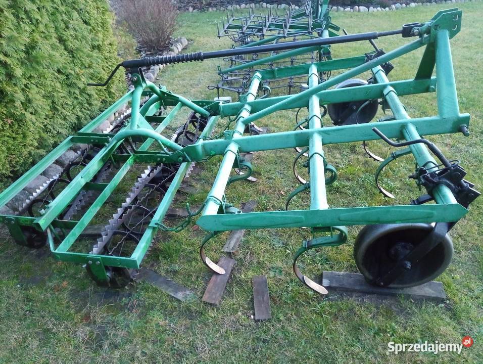 Agregat 21 kultywator Grudziądz z walkami bomet nieuszkodzony Witkowice