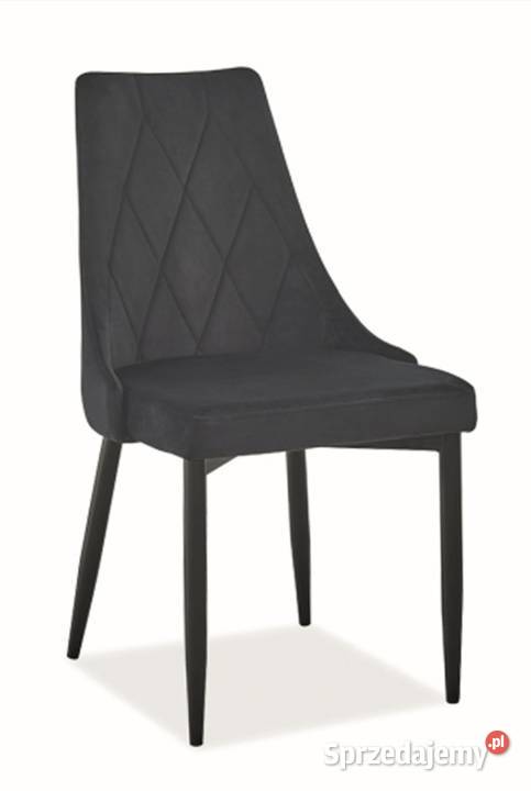 Zestaw 6 krzeseł tapicerowanych zielonych Ogrodzieniec