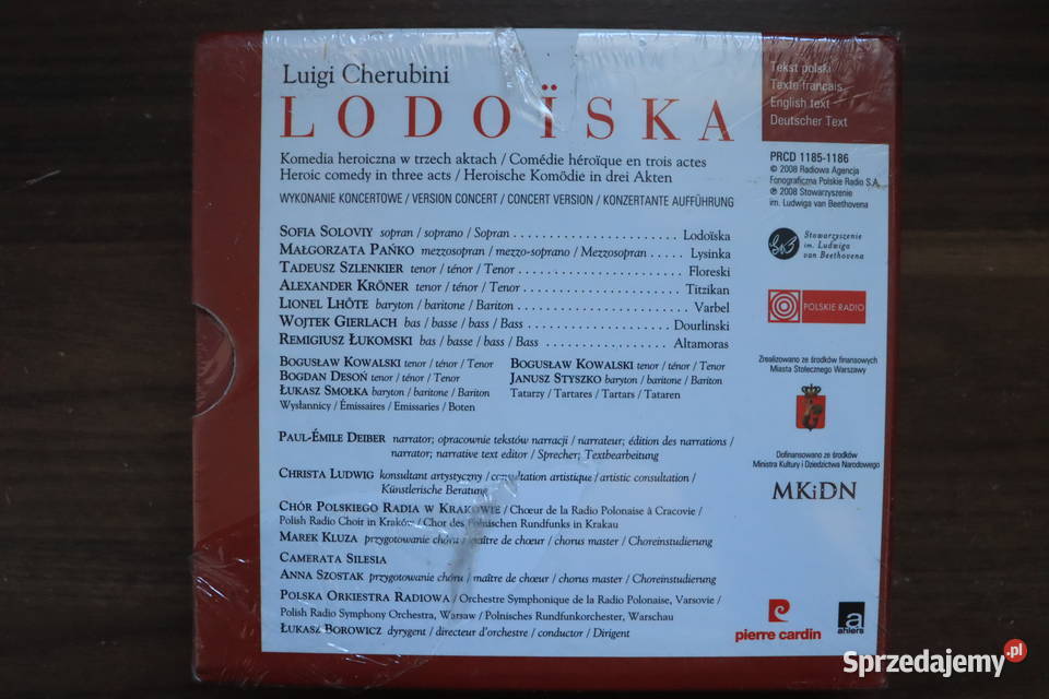 Lodoska Luigi Cherubini CD Warszawa