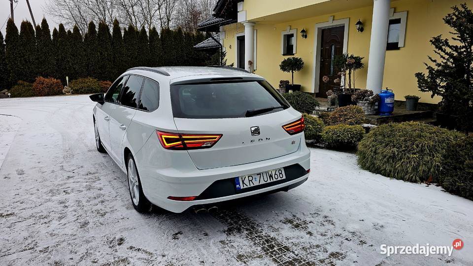 Seat Leon ST 14 TSI 125 Pakiet FR Black Full Led elektryczne szyby Kraków