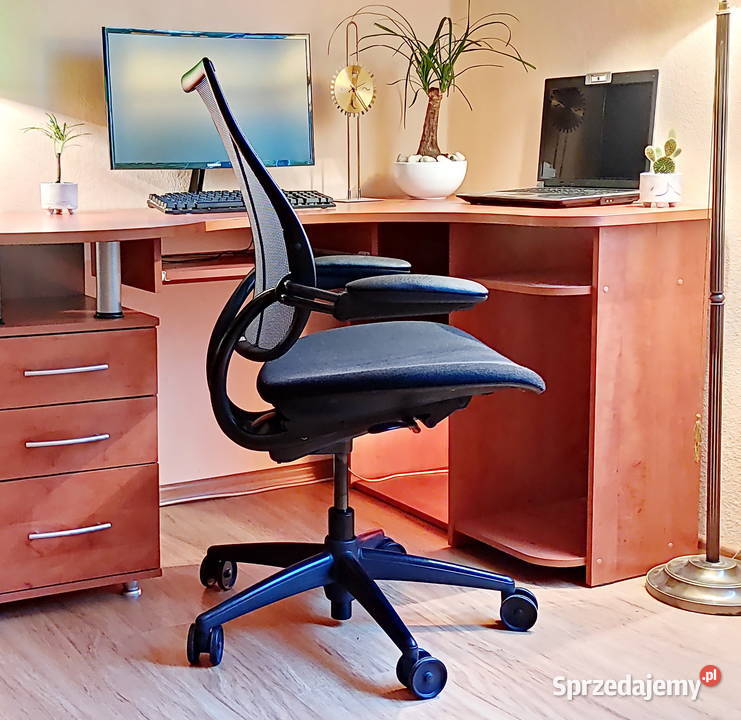 Krzesło Humanscale Liberty Ocean biurowe 47cm Wrocław sprzedam