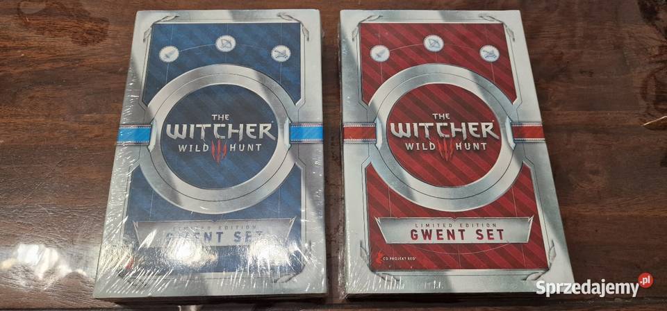 Wiedzmin witcher karty gwint nowe folia serca z