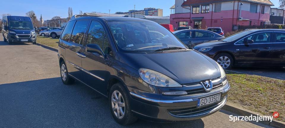 Sprzedam Peugeot 807 HDi 136 Premium 8 osobowy ABS Samochody osobowe Gdańsk